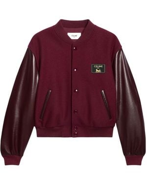 Celine Patch Teddy - Purple