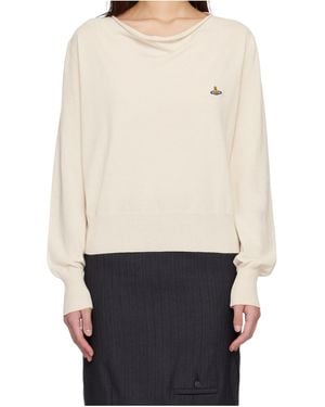 Vivienne Westwood Pamela Long-Sleeved Jumper - White