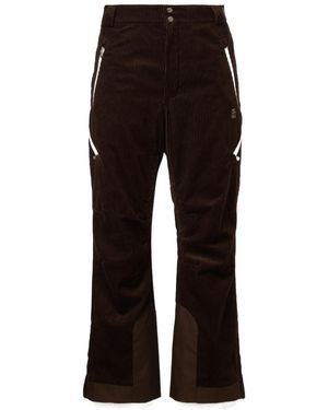 Brunello Cucinelli Cotton Corduroy Ski Trousers - Black