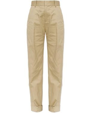 DSquared² Casual Pants With Belt Loops - Natural