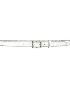Rag & Bone Simple Belt - White