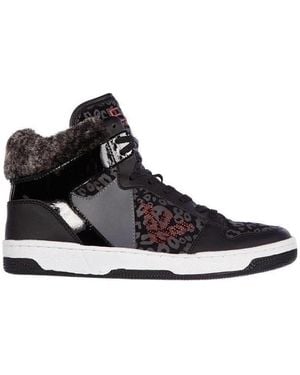 EA7 Logo Details Casual Trainers - Black