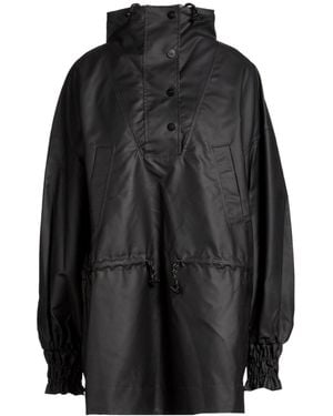 Ganni Solid Color Jackets - Black