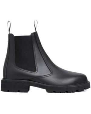 Celine Margaret Chelsea Boot - Black