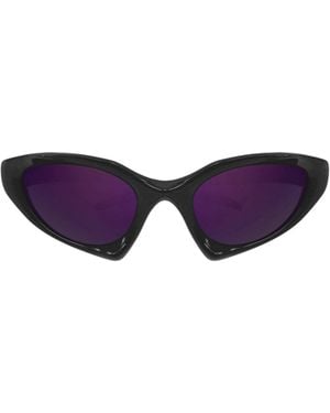 Balenciaga Eyewear Runner Cat-Eye Frame Sunglasses - Purple