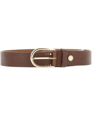 Gianni Chiarini Studded Leather Belt - Brown
