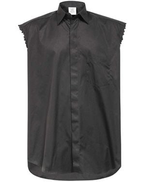 Vetements Logo Shirt - Black
