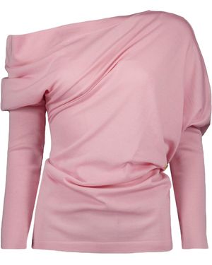Moschino Long-Sleeved Tops - Pink