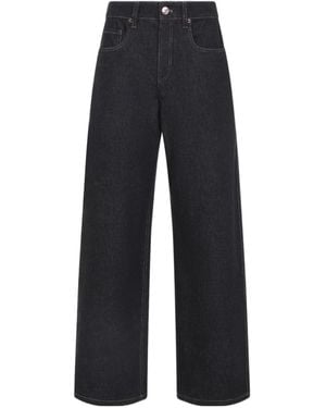 Brunello Cucinelli Belt Loop Jeans - Blue