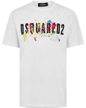 DSquared² Crewneck Shortsleeve Tshirt - White