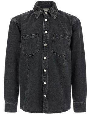 NAMACHEKO Gervis Braided Shirt - Black