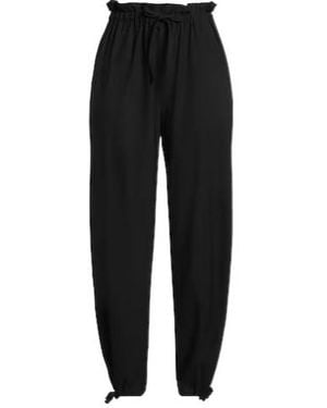 Ganni Slim-Fit Trousers - Black