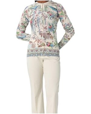 Etro Floral-Patterned Cardigan - Multicolor