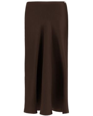 Herno Vacation-Style Skirt - Brown