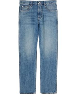 Gucci Slim Fit Cotton Denim Pant - Blue