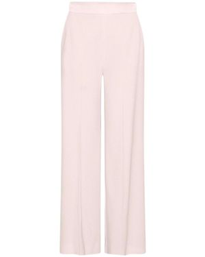 Marella Wide-Fit Envers Satin Trousers - Pink