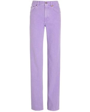 Chloé Straight-Leg Jeanss - Purple