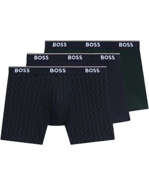 BOSS 3-Pack Boxer Briefs - Blue