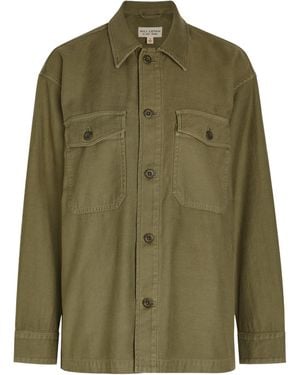 Nili Lotan Long-Sleeve Casual Jacket - Green