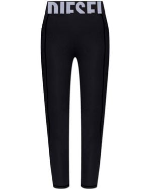 DIESEL Adeline D Pop Logo Performance Pants - Blue