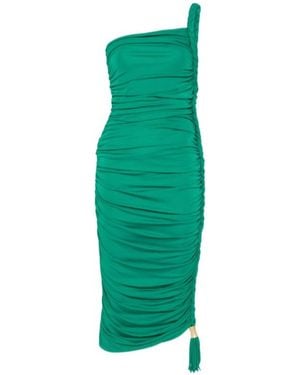 Jonathan Simkhai Pleated Midi Dress - Green