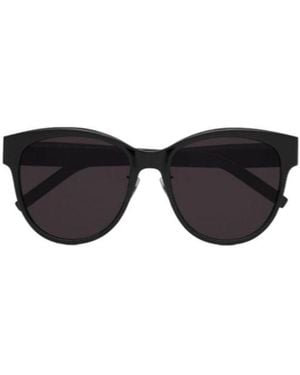 Saint Laurent Eyewear Round Frame Sunglasses - Multicolor