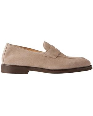Brunello Cucinelli Penny Loafers - Brown