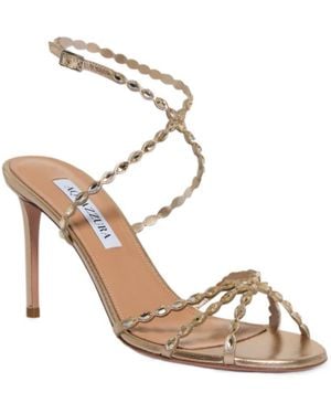 Aquazzura High-Heel Sandals - Metallic