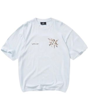Represent Legacy Cherubs Crewneck T-Shirt - Blue