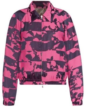 Dries Van Noten Long Sleeve Casual Jacket - Pink