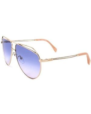 Zadig & Voltaire Aviator Frame Sunglasses - White