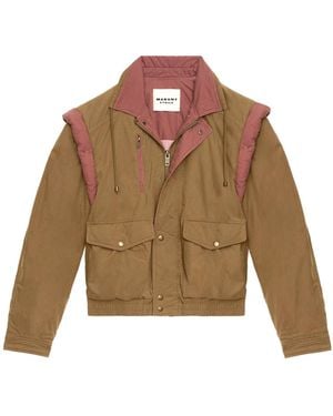 Isabel Marant Desha Jacket - Brown