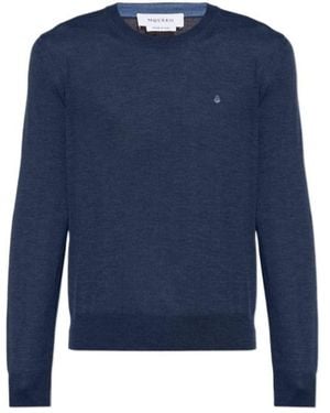 McQueen Long-Sleeved Jumper - Blue