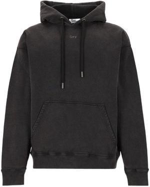 Off-White c/o Virgil Abloh Swimming Face Skate Hoodie - Black