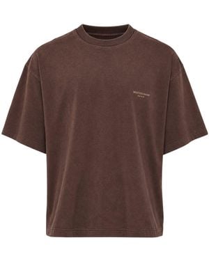 WOOYOUNGMI Short-Sleeved T-Shirt - Brown