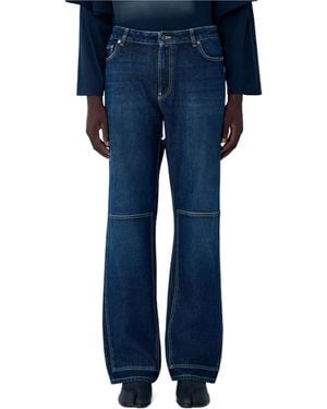 Jean Paul Gaultier The Cut-Out Jeans - Blue