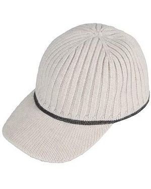 Brunello Cucinelli Knit Baseball Cap - White