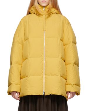 Jil Sander Oversized Padded Jacket - Yellow