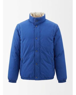 Gucci Detachable Sleeved Puffer Jacket - Blue