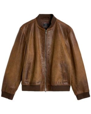 7 For All Mankind Bomber Jacket - Brown