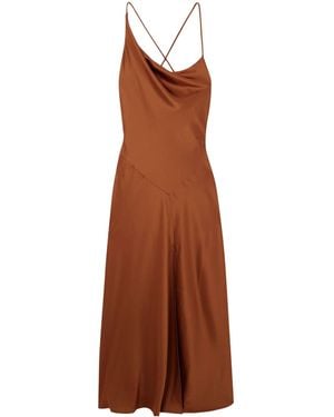 Polo Ralph Lauren A Shoulder-Length Dress - Brown