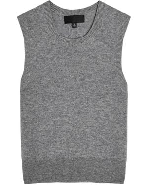 Nili Lotan May Cashmere Vest - Gray