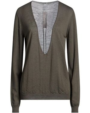 Rick Owens Long Sleeves Jumpers - Green