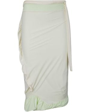 OTTOLINGER Twisted Reversible Pencil Skirt - Gray