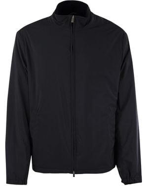 Fedeli Technical Bomber Jacket - Blue