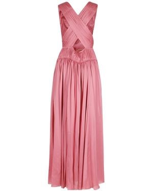 Ulla Johnson Boheme Silk Maxi Dress - Pink