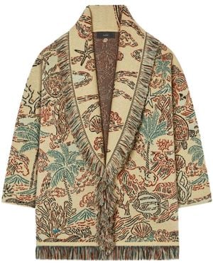Alanui Belted Cardigan - Metallic