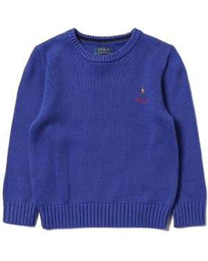 Polo Ralph Lauren Logo Sweater - Blue