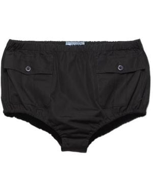 Prada Poplin Shorts - Black
