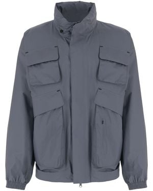 Save The Duck Utility Pocket Coat - Blue